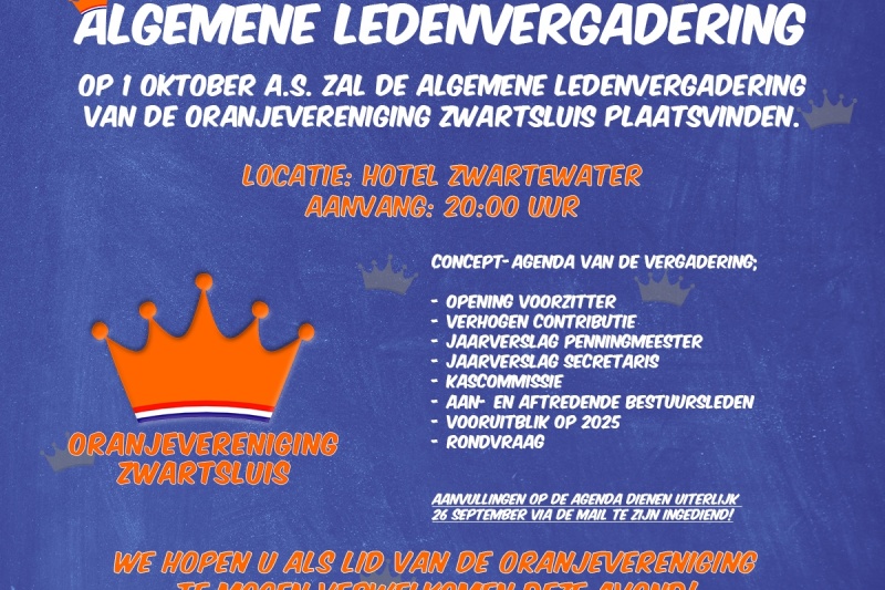 Algemene ledenvergadering 2024